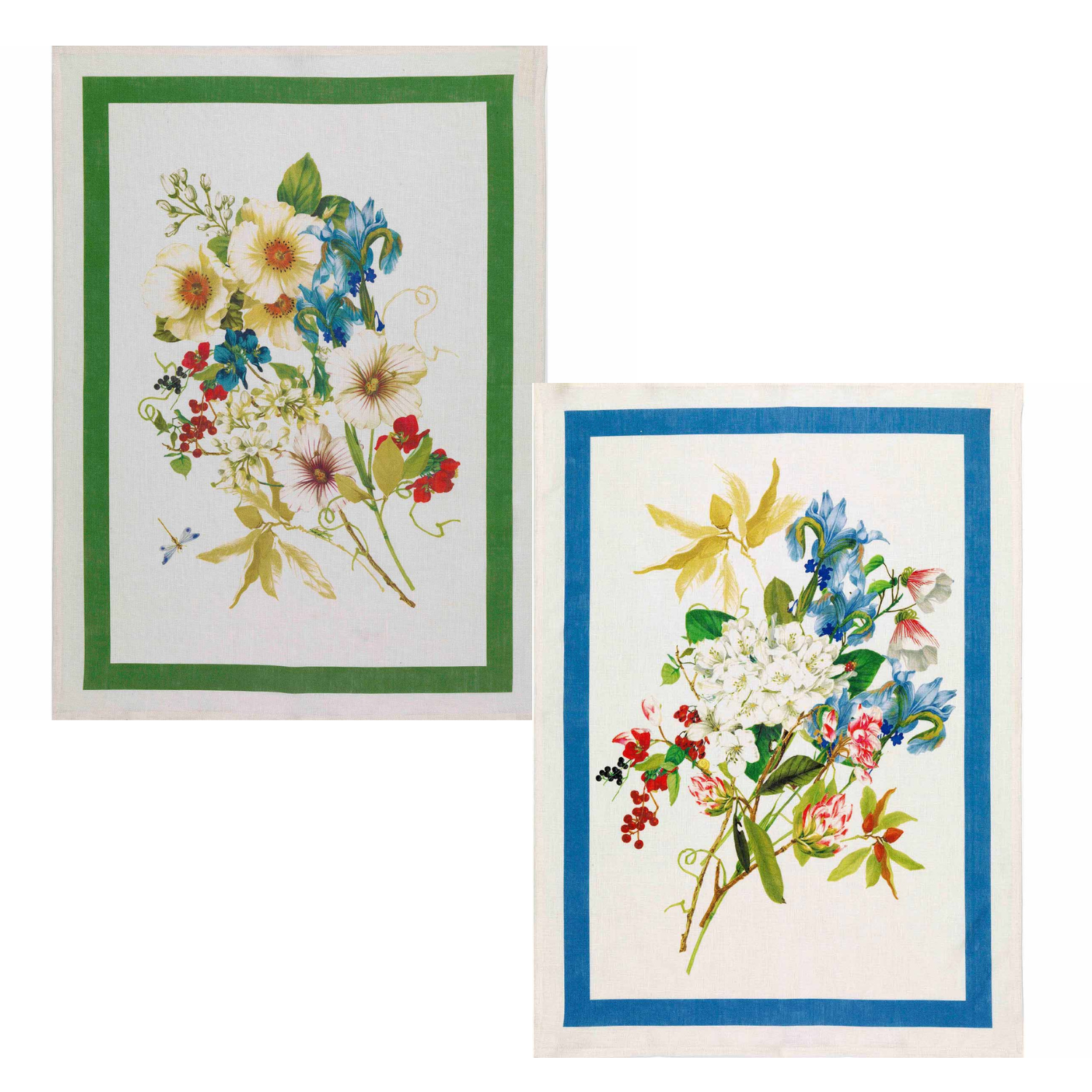 Asciugapiatti in lino Ibisco