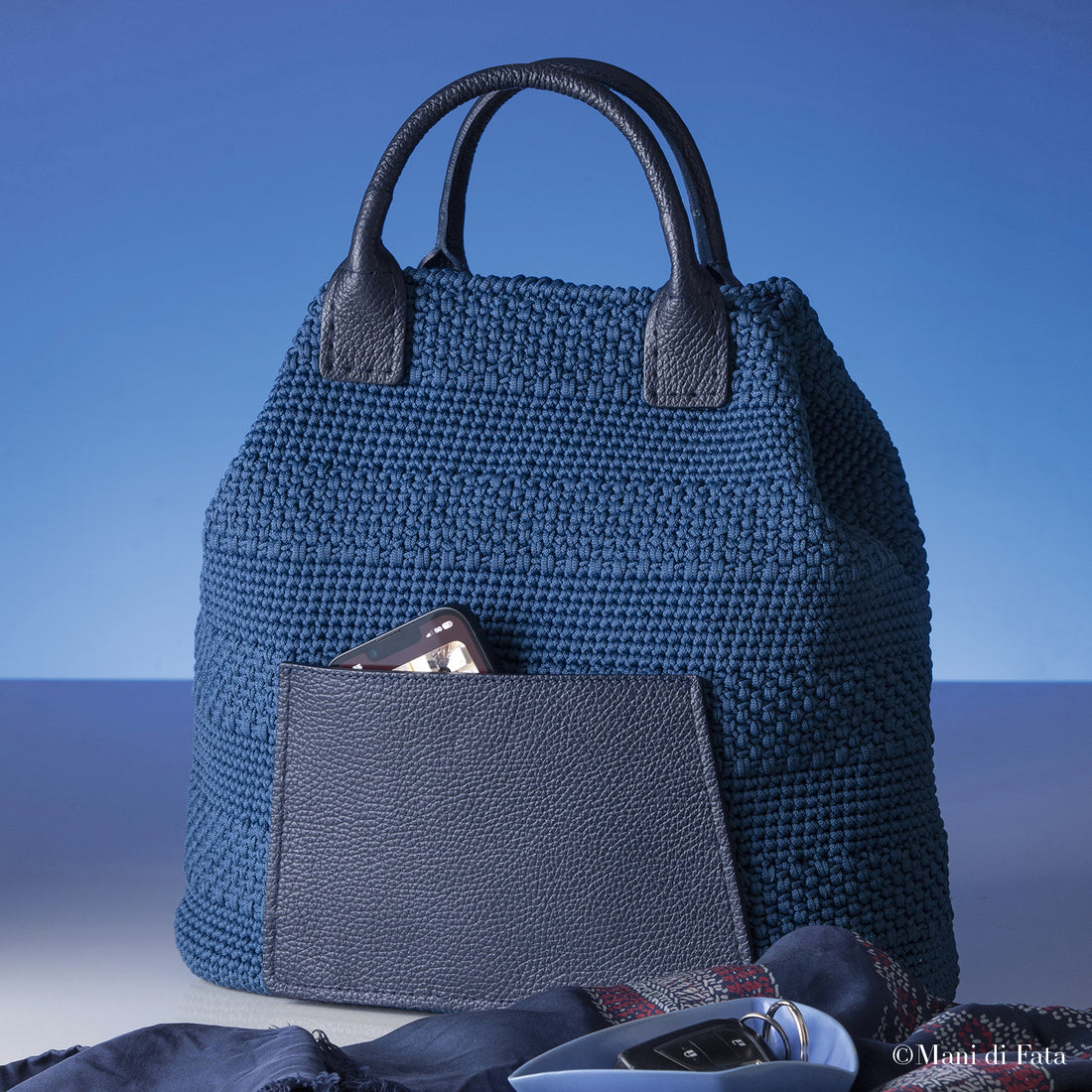Kit Borsa Adele all'uncinetto