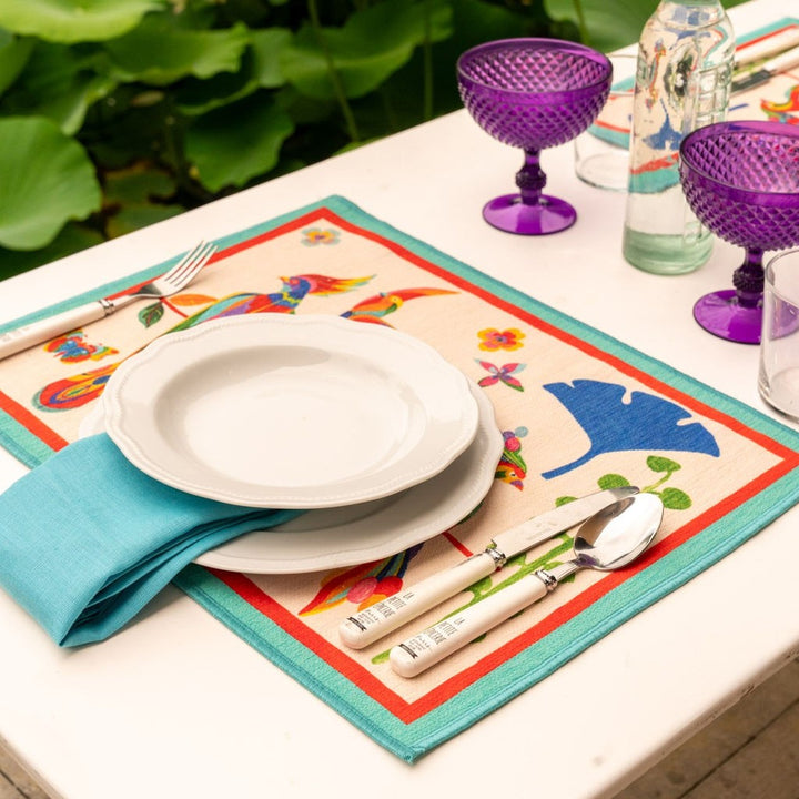 Set 2 tovagliette all'americana Origami