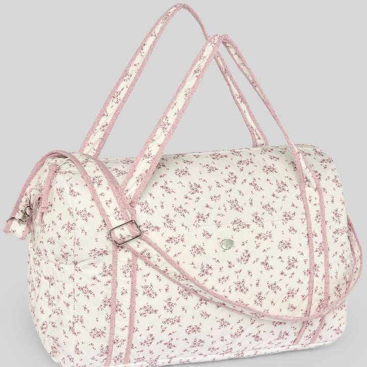 Borsa baby in tessuto Fiori