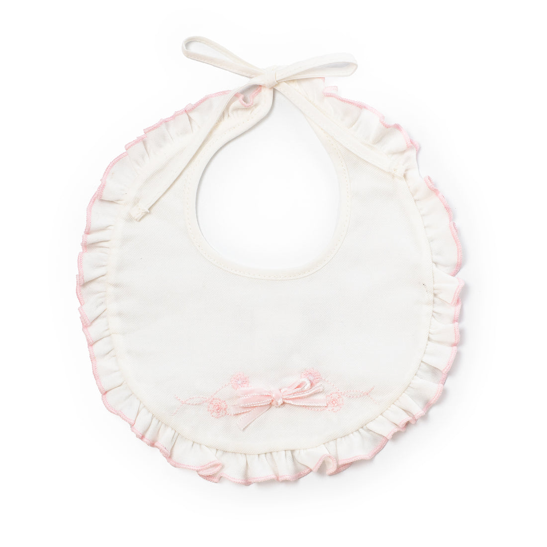 Bavetta con fiocchetto in velluto e roselline