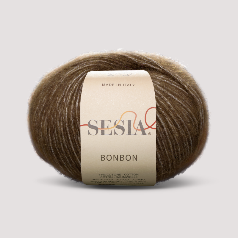 Gomitolo Sesia Bonbon da 50 gr. VX 00770 moro