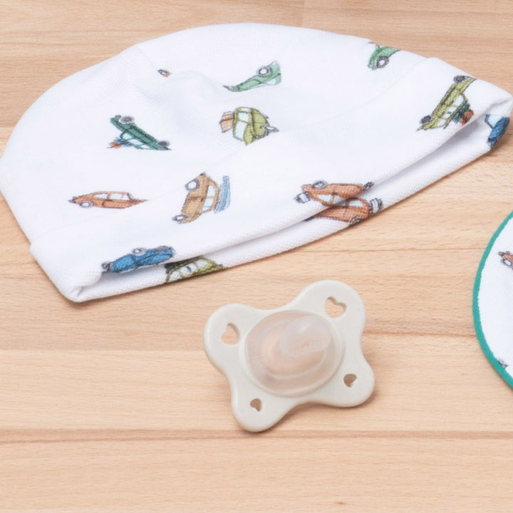 Cappellino in piquet di cotone Macchine