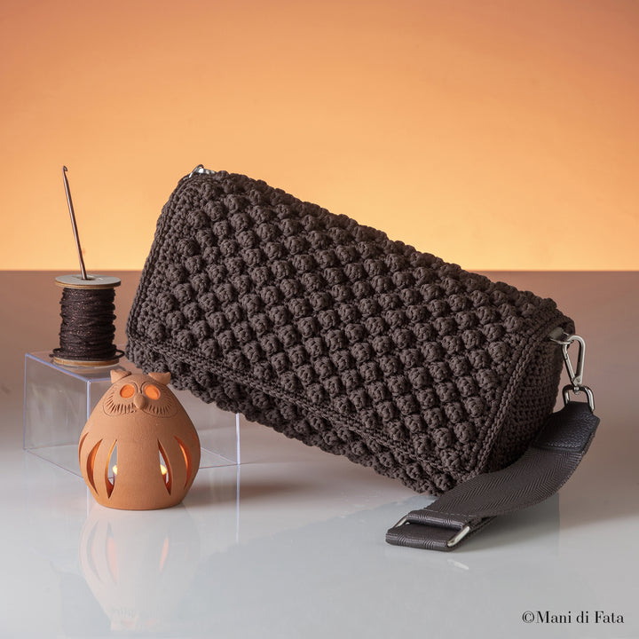 kit borsa Autunno Couture all'uncinetto