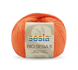 Gomitolo Bio Sesia 5 da 50 gr. VX 5623 arancio