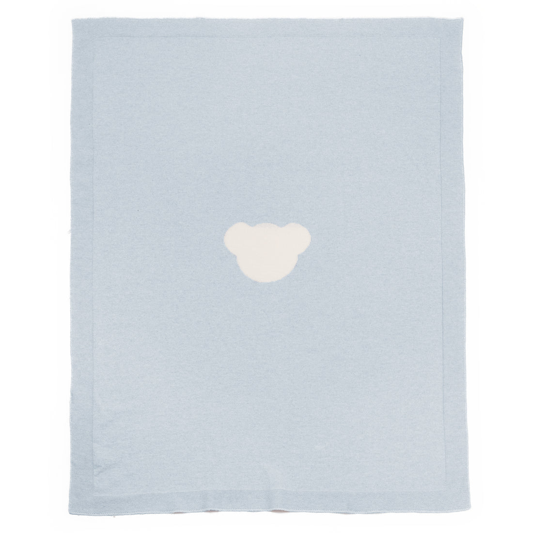 Copertina culla in misto lana Orsetto