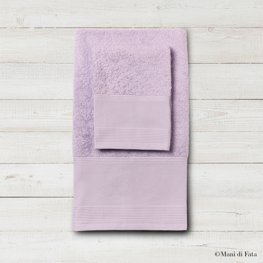 Parure spugna iris Burano ricamo punto croce