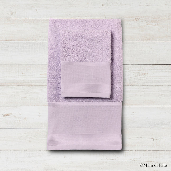 Parure spugna iris Burano ricamo punto croce