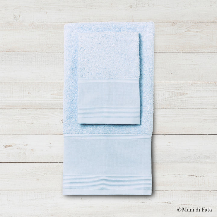 Parure spugna nuvola Burano ricamo punto croce