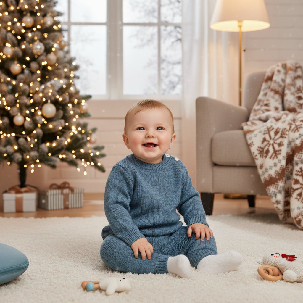 Ghettina in misto cachemire senza piedini maglia rasata