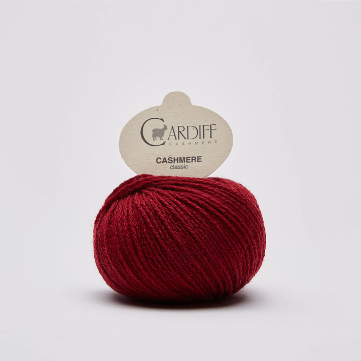 Gomitolo Cashmere da 25gr VX 628 granata
