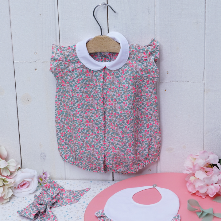 Pagliaccetto bimba stampa Liberty