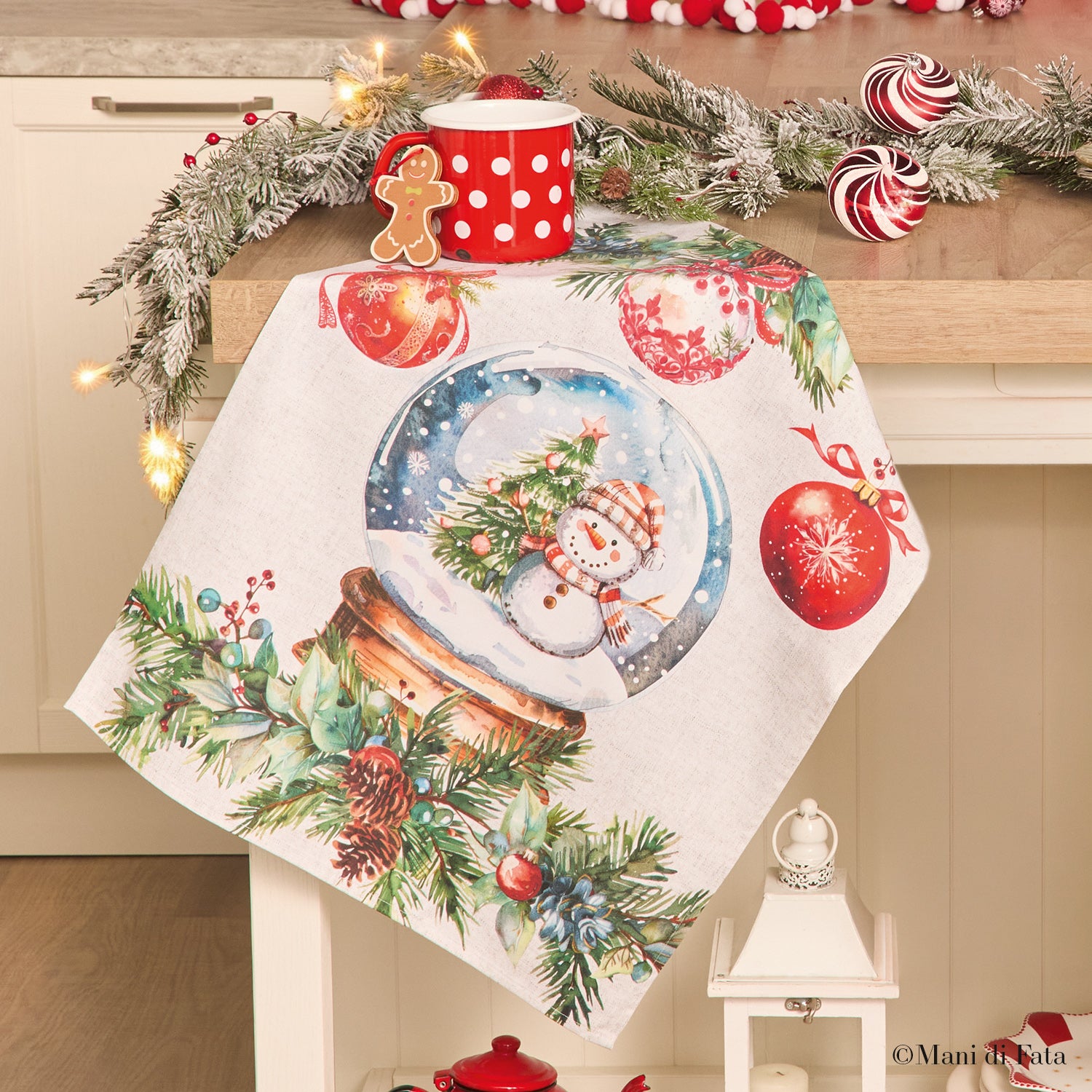 Asciugapiatti in cotone Sweet Christmas