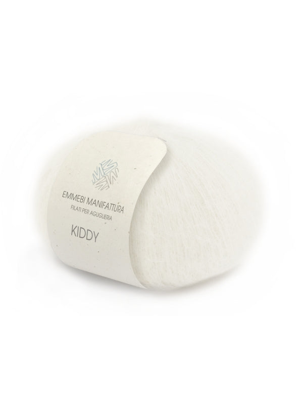 Gomitolo Kiddy da 25 gr. VX 1201 bianco