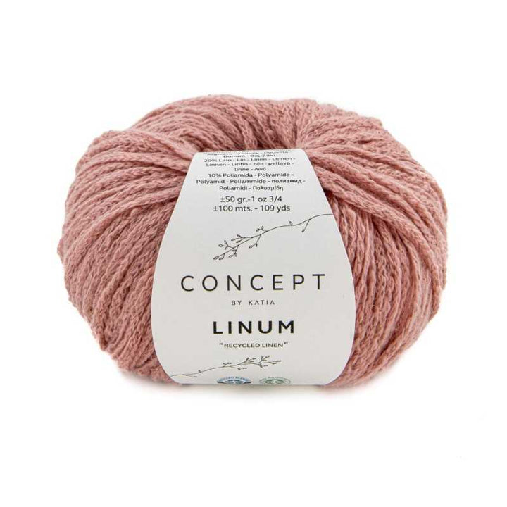 Filato Linum rosa 60 50g