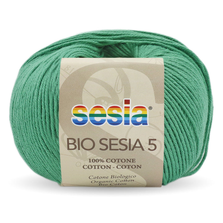 Gomitolo Bio Sesia 5 da 50 gr. VX 2524 giada
