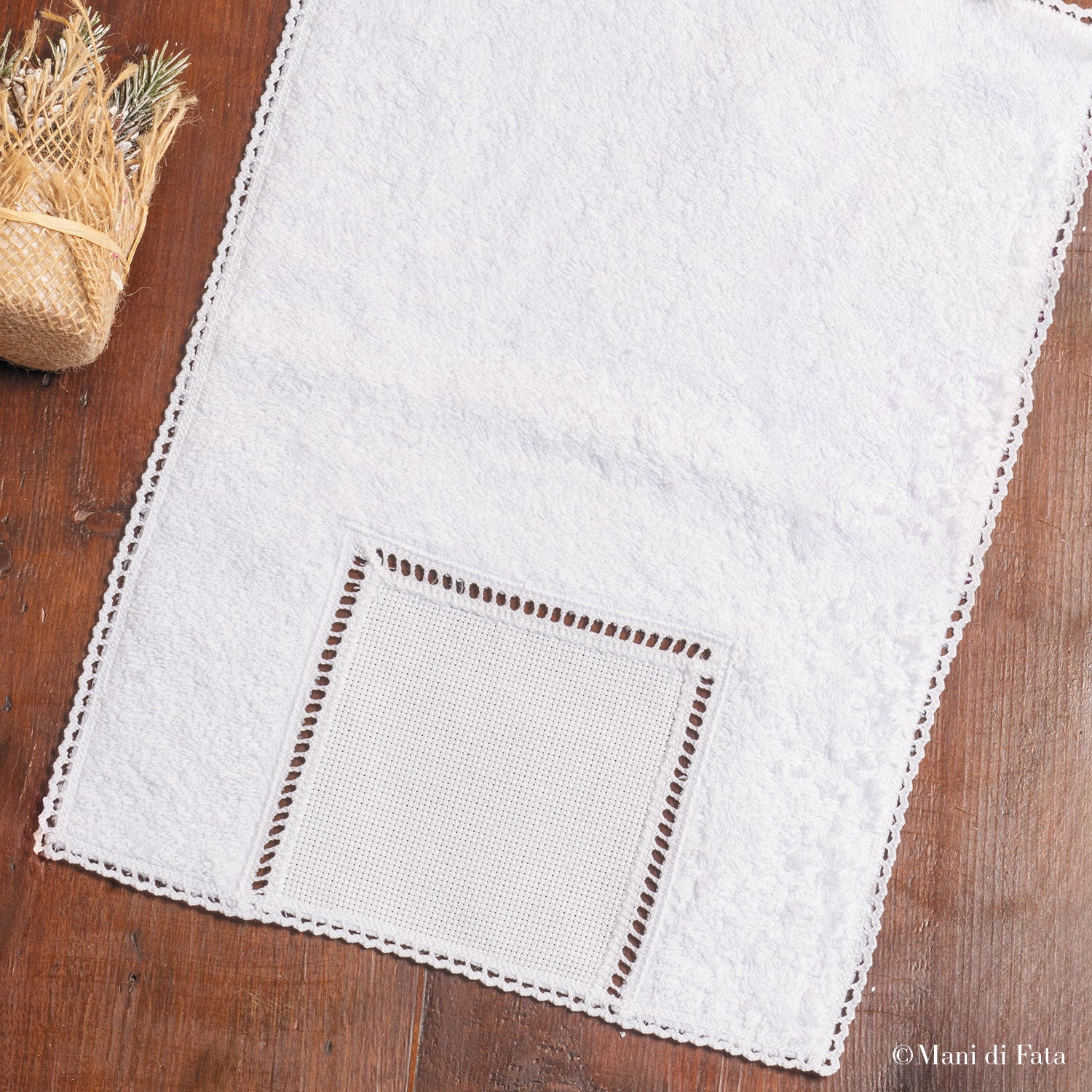 Lavetta in spugna da ricamare a punto croce