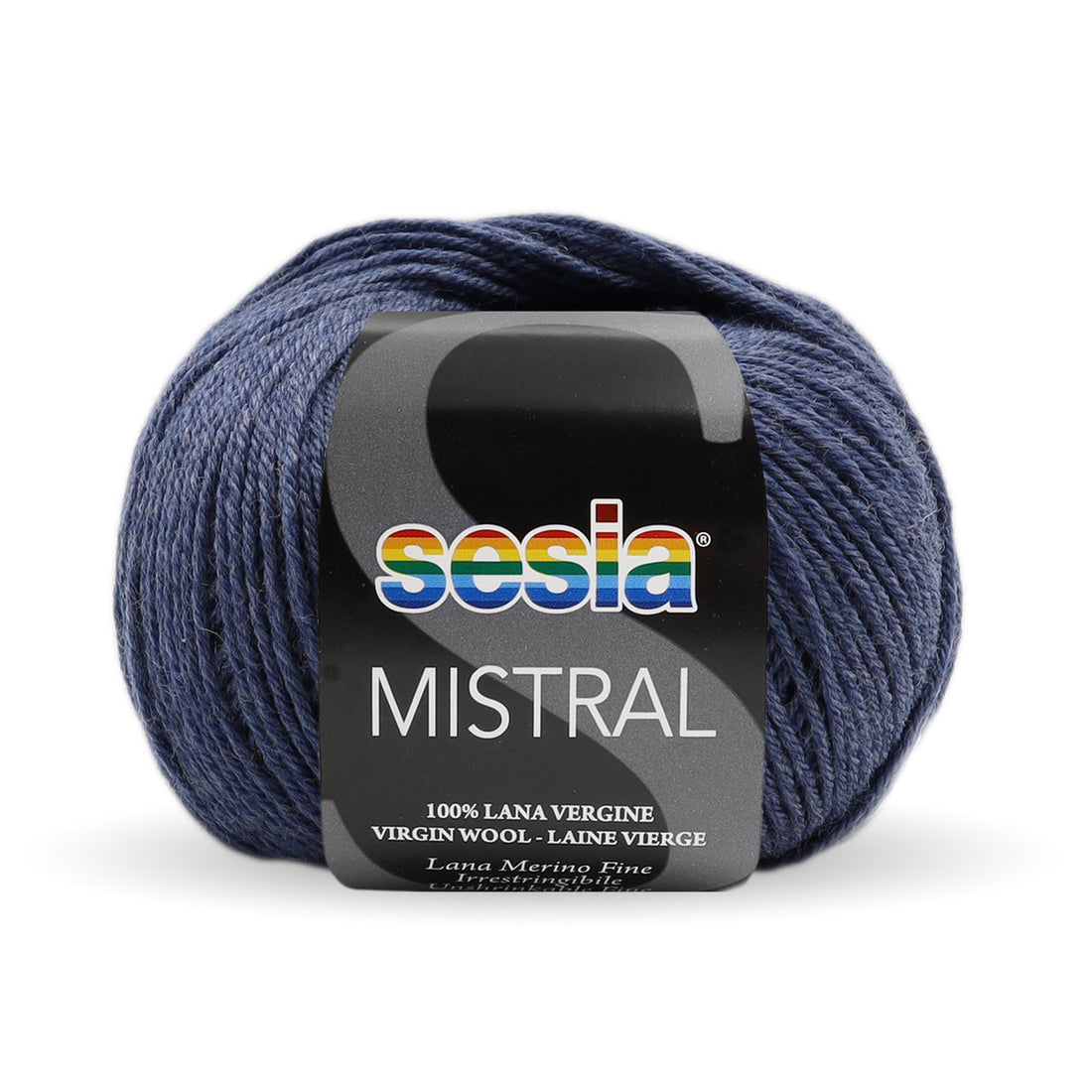 Gomitolo Sesia Mistral da 50 gr. VX 1641 blue jeans