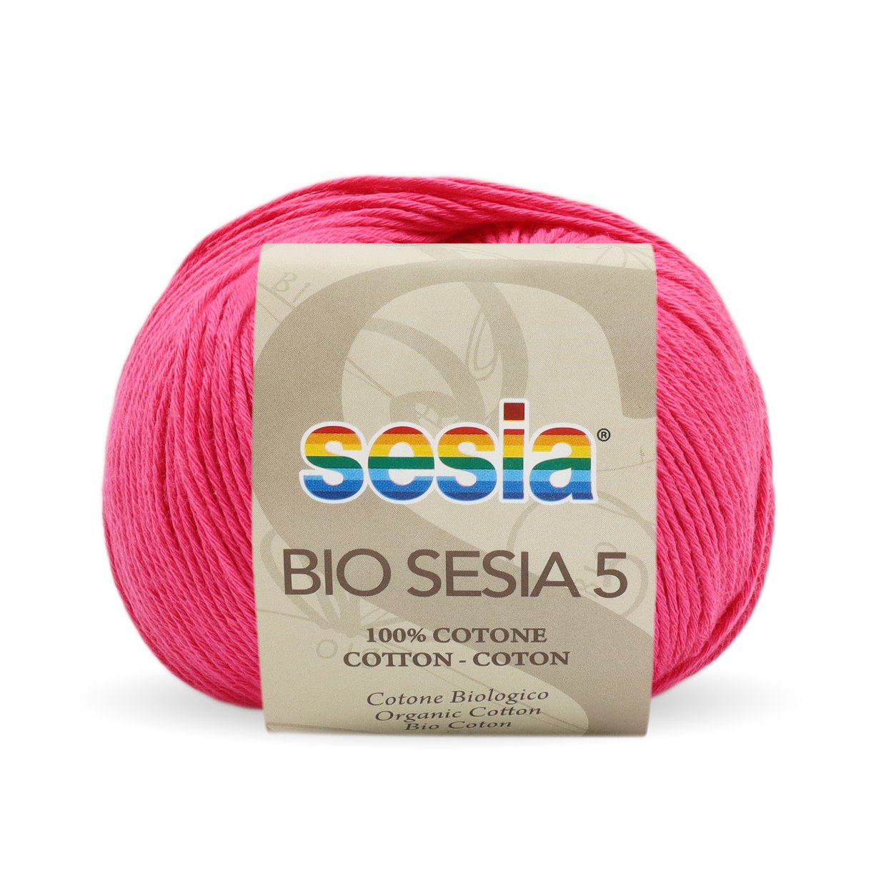 Gomitolo Bio Sesia 5 da 50 gr. VX 0062 fucsia