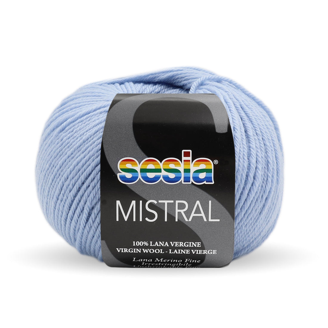 Gomitolo Sesia Mistral da 50 gr. VX 1821 celeste
