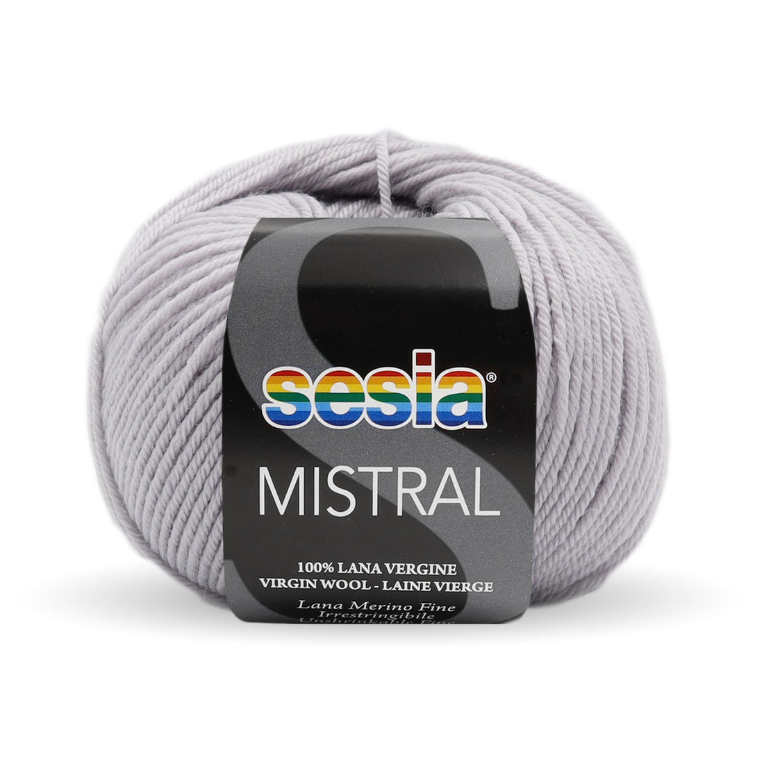Gomitolo Sesia Mistral da 50 gr. VX 1752 grigio perla