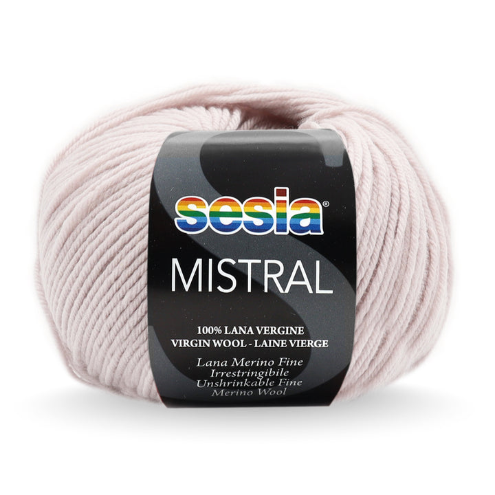 Gomitolo Sesia Mistral da 50 gr. VX 2607 beige scuro