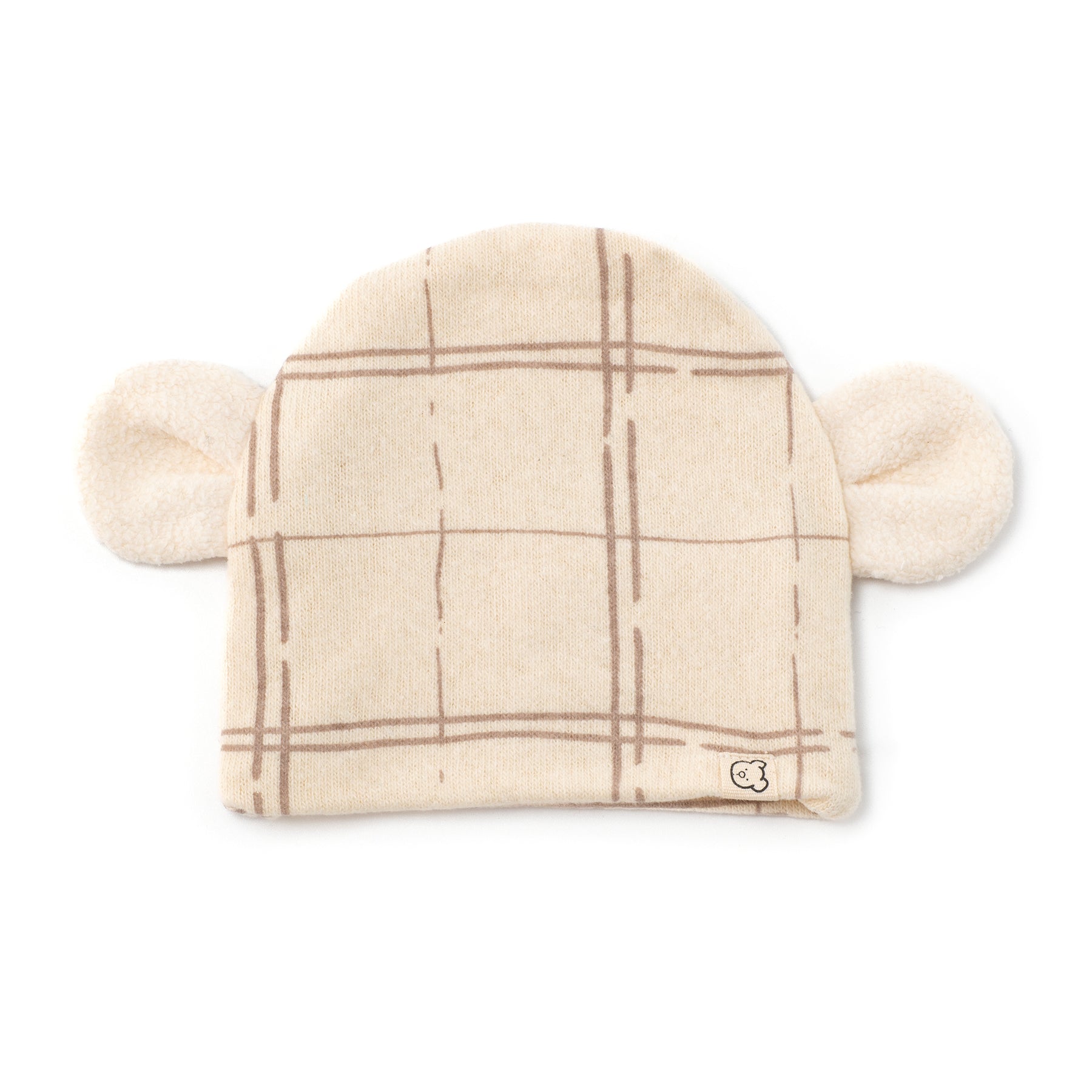 Cappellino in caldo cotone con orecchie