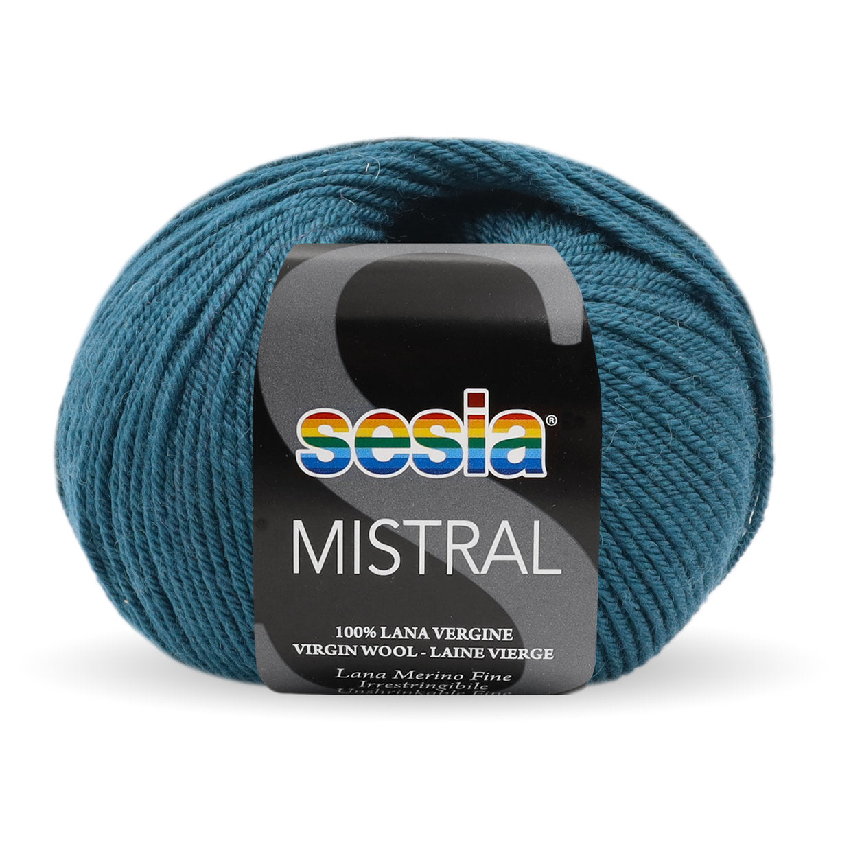 Gomitolo Sesia Mistral da 50 gr. VX 2736 verde petrolio