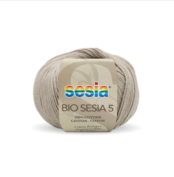 Gomitolo Bio Sesia 5 da 50 gr. VX 2778 beige