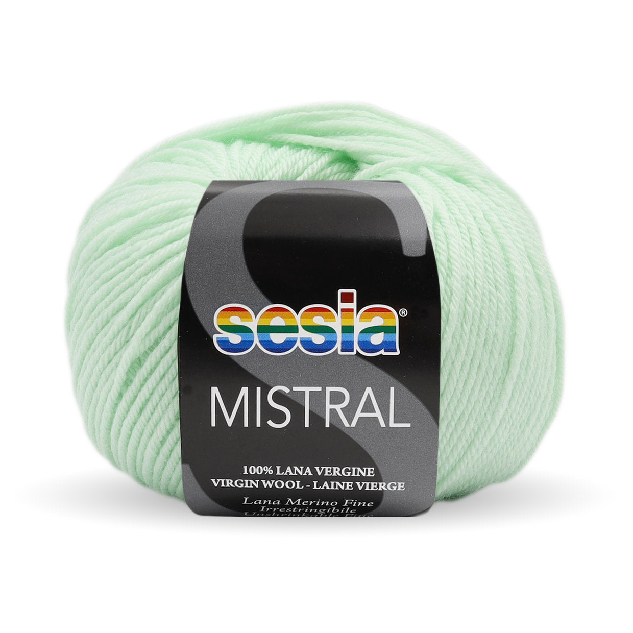 Gomitolo Sesia Mistral da 50 gr. VX 0270 verde acqua