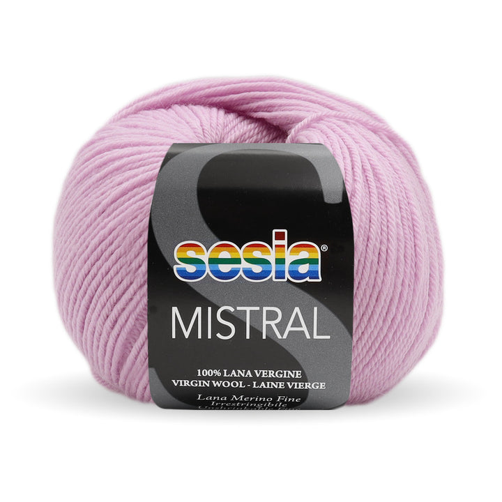 Gomitolo Sesia Mistral da 50 gr. VX 0007 lilla