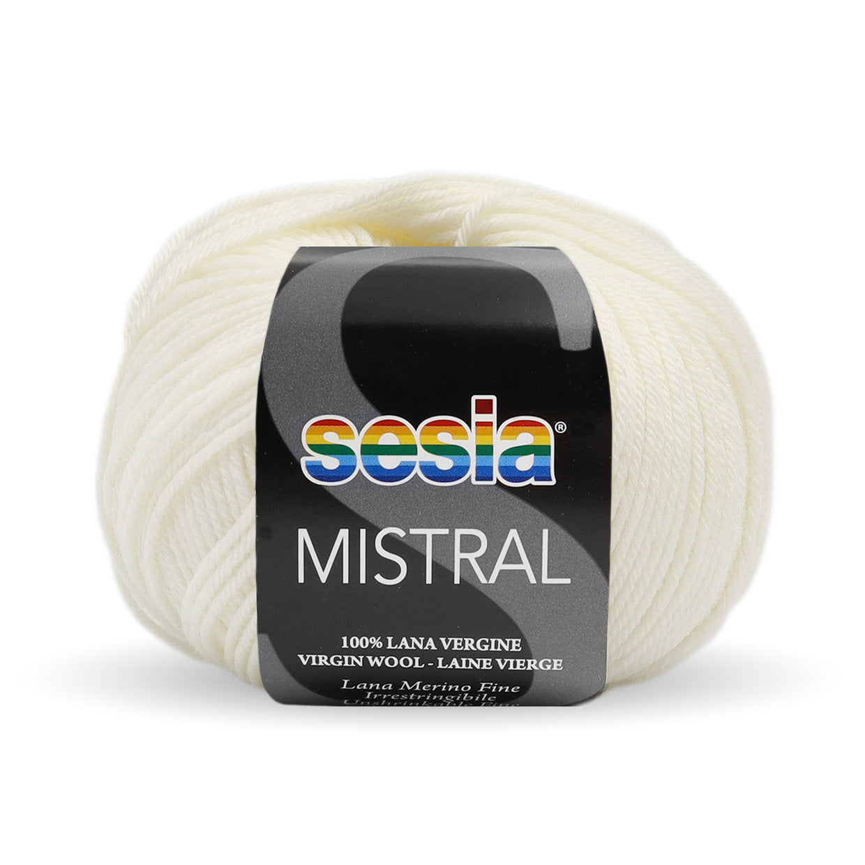 Gomitolo Sesia Mistral da 50 gr. VX 0207 panna