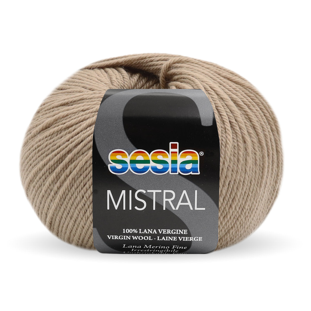 Gomitolo Sesia Mistral da 50 gr. VX 2840 tortora
