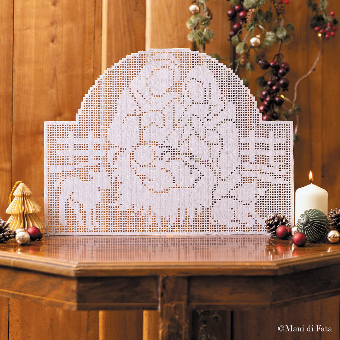 Kit uncinetto filet Natività