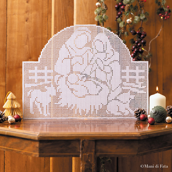 Kit uncinetto filet Natività