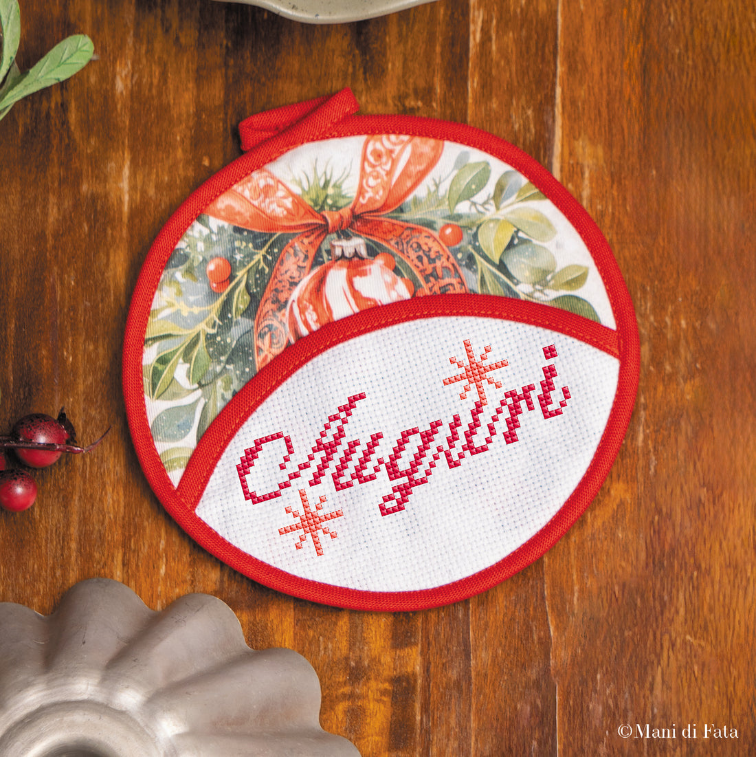 Kit presina con motivo Auguri