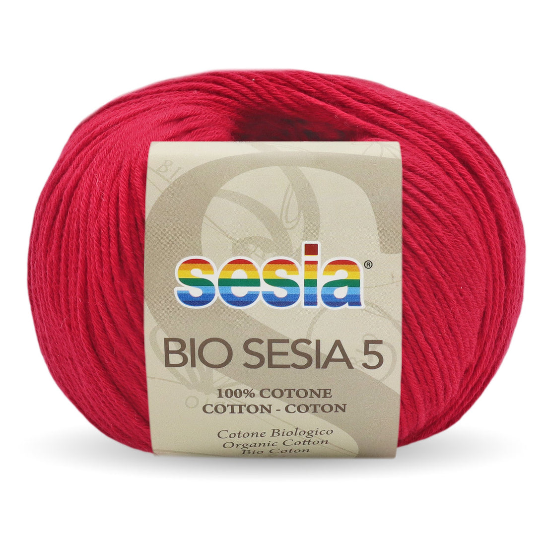 Gomitolo Bio Sesia 5 da 50 gr. VX 0047 amaranto