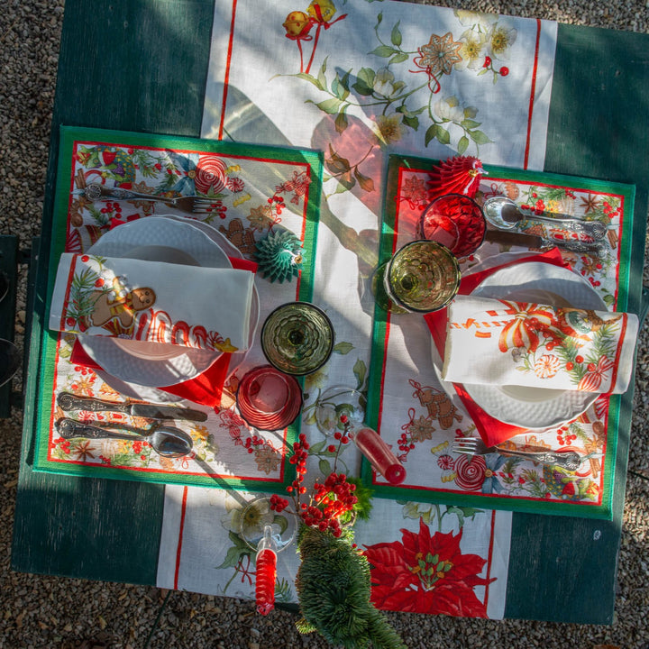 Set 2 tovagliette americane 'Pan di zenzero'