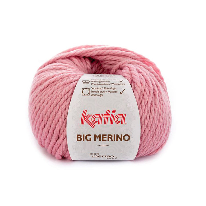 Gomitolo Big Merino da 100 gr VX 00044 Rosa medio