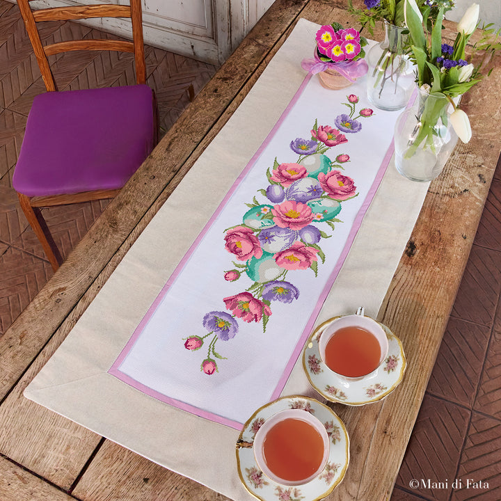 Schema per lista con bouquet Pasquale 007624