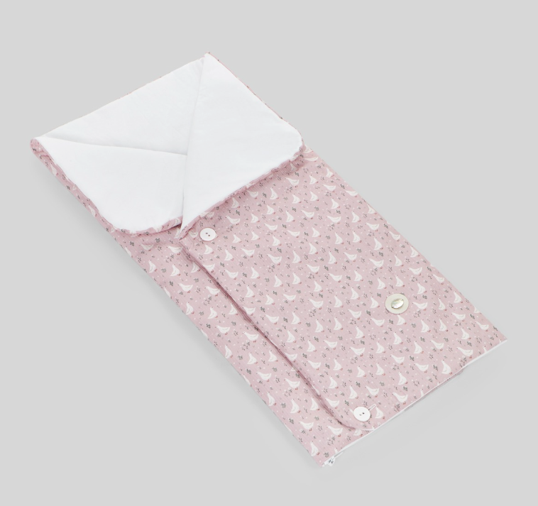 Sacco nanna ochette rosa