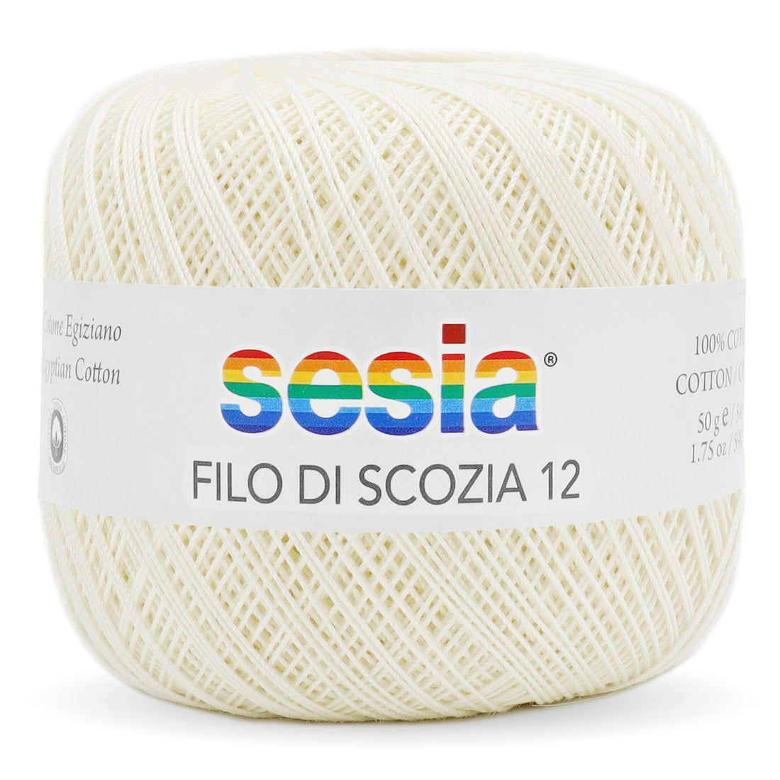 Gomitolo Sesia Scozia 12 da 50 gr. VX 0080 avorio