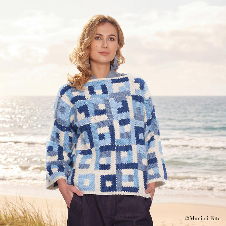 Kit maglia Geo a uncinetto 