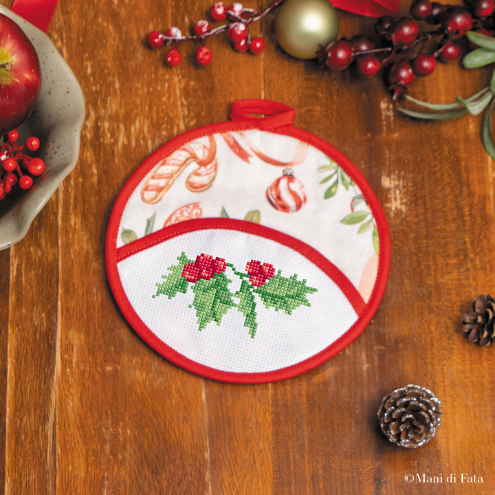 Kit presina con motivo Agrifoglio