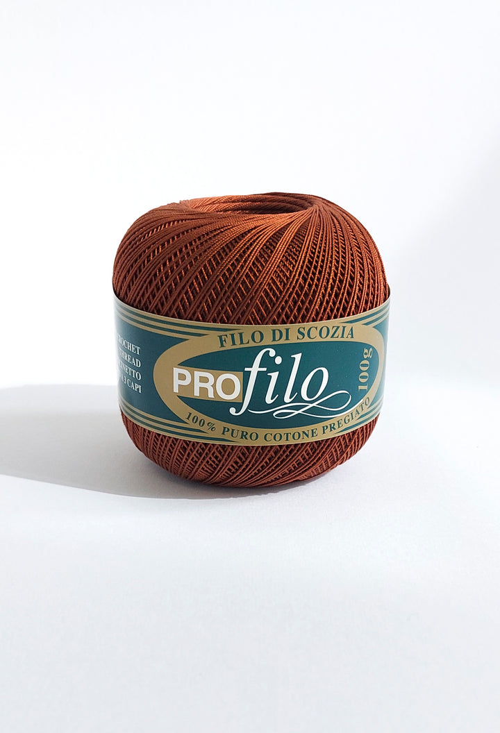 Filo di Scozia N.12 marrone 100g