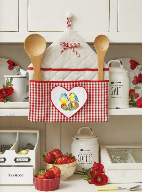 Kit porta mestoli Uccellini