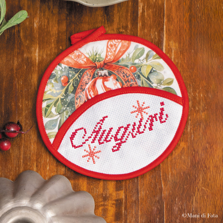 Kit presina con motivo Auguri