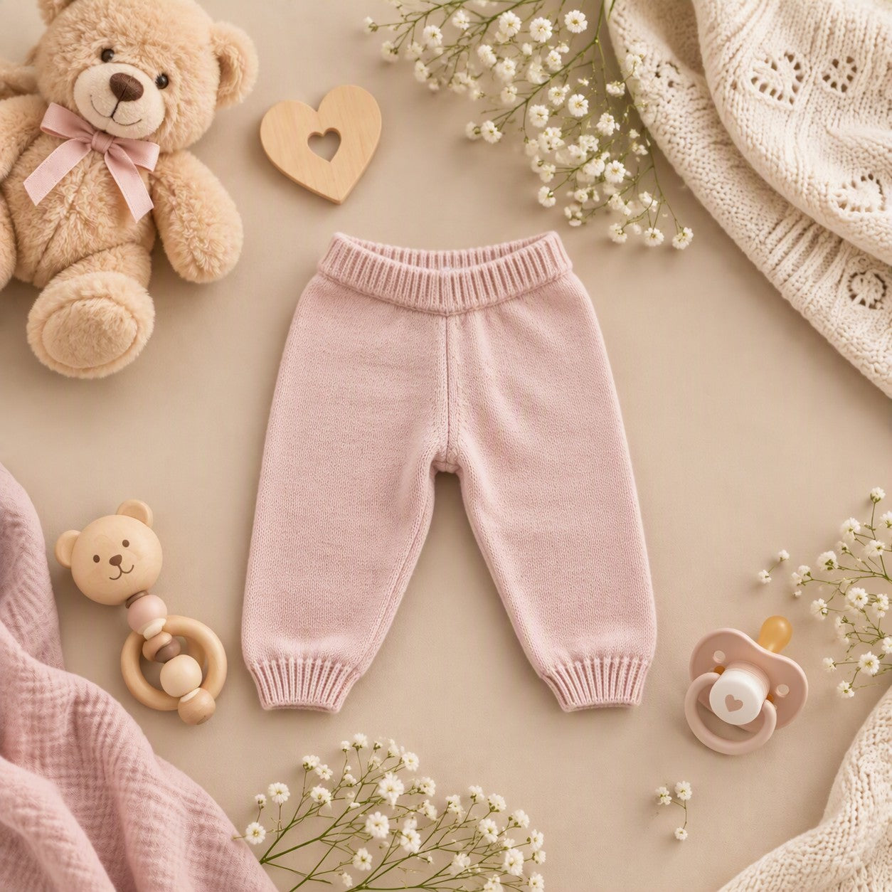 Ghettina in misto cachemire senza piedini maglia rasata
