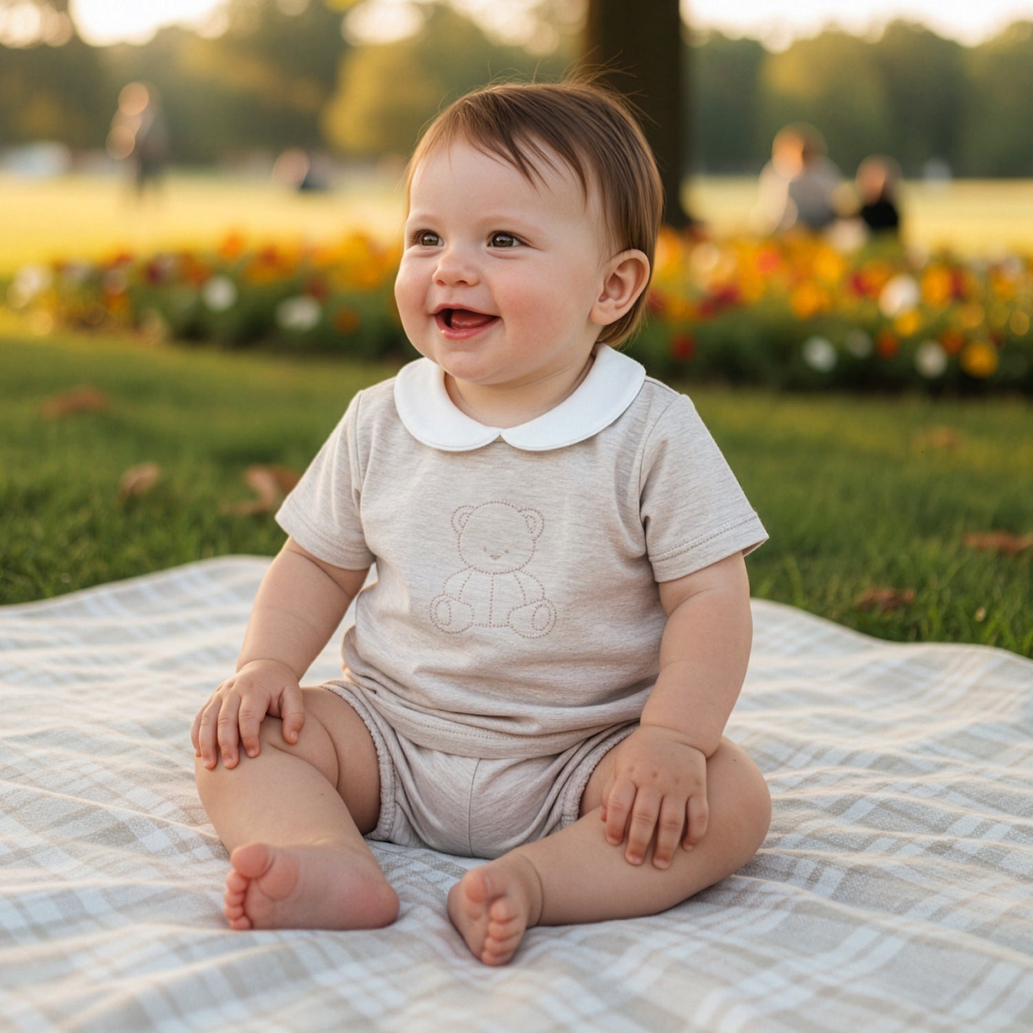 Completo 2 pezzi in jersey di cotone