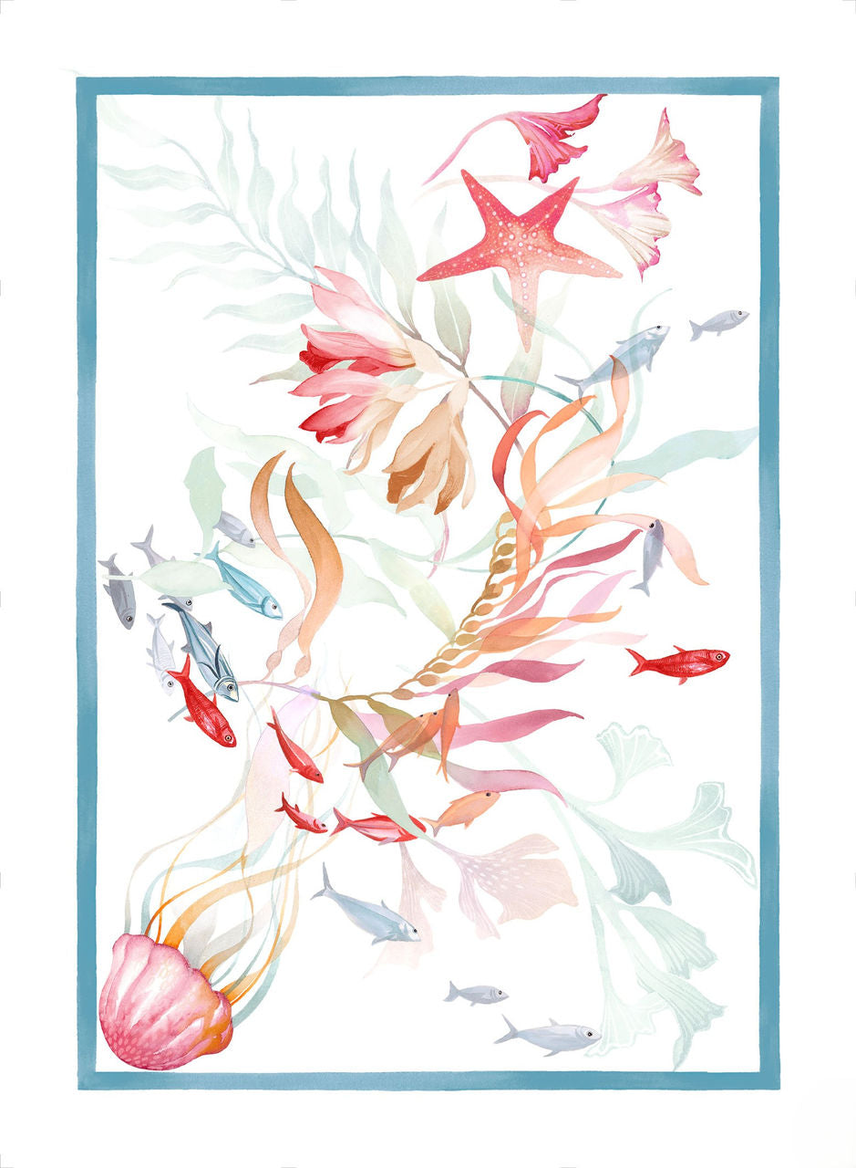 Asciugapiatti in lino Ondiva